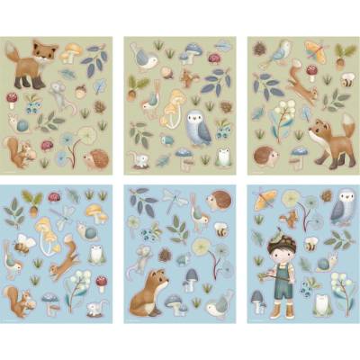 Little Dutch Forest Friends Nálepka Set
