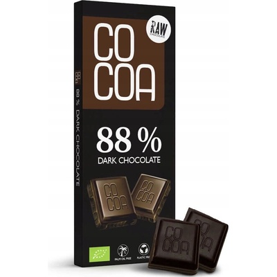 Cocoa Horká čokoláda 88% 40 g
