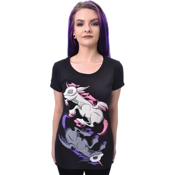 Image 1 of Cupcake cult тениска cupcake cult - unicorn night - черно - poi1379