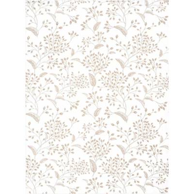 SCANquilt DEKORO vetvičky bobule 50 x 70 cm béžová