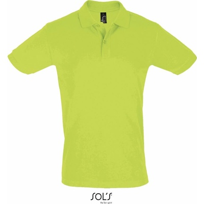 Sol's Perfect Men pánské piqué polo apple zelená