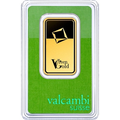 Valcambi Green Gold zlatý slitek 1 oz