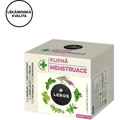 Leros Ženský čaj Klidná menstr. 10 x 1,5 g