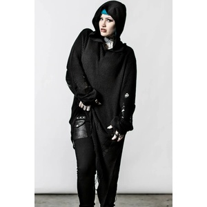 KILLSTAR дамски пуловер killstar - Светкавица- Черен - ksra004419