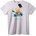 NOONEBRAND Тениска Мече Летен Гребач - 3XL, White