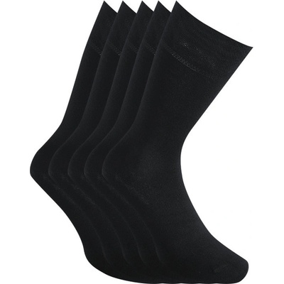 Styx 5PACK ponožky vysoké bambusové HB96060606060 černé