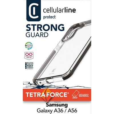 Cellularline Tetra усилен калъф за Samsung Galaxy A36/A56 14111
