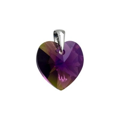 iŠperky Strieborný prívesok srdiečko Swarovski ID|108411