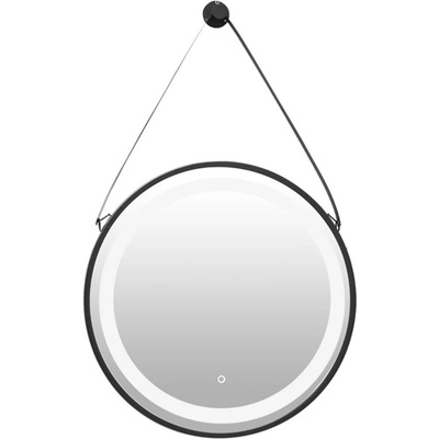 Inter ceramic ОГЛЕДАЛО ЗА БАНЯ icl 1398 60Х60 КРЪГ ЧЕРНО (icl 1398)