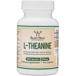 Double Wood Supplements L-Theanine, 200 mg, 120 капсули, Double Wood