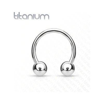 Šperky4U piercing podkova titan TIT1111-120833 – Zboží Dáma