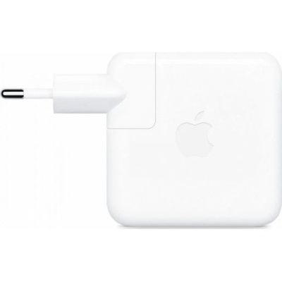 Мрежово зарядно устройство Apple за MacBook USB-C, 70W, White (MXN53ZM/A)