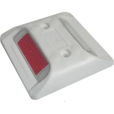 Dopravní značicí knoflík čtvercový bílý – Zboží Mobilmania