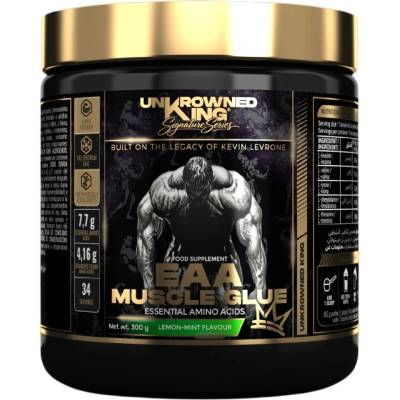 UnKrowned King by Kevin Levrone EAA Muscle Glue | Essential Amino Acids Powder [300 грама] Лимон и Мента