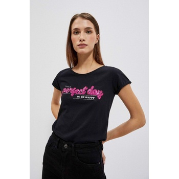 Moodo Дамска тениска L-TS-4020 BLACK Moodo Moodo | Cheren | ЖЕНИ | XS