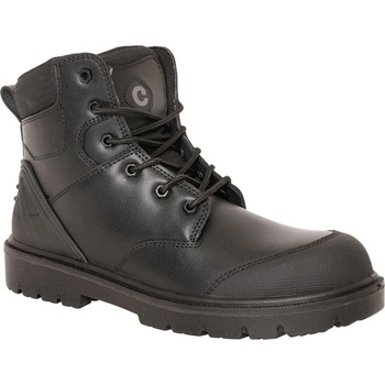 Image 1 of Contractor Unisex Adults Steel Toe Cap Safety Boot - Black