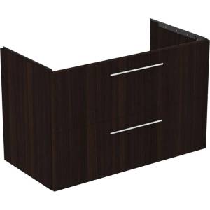 Ideal Standard i. Life B - Шкаф за мивка 100x63x51 см, 2 чекмеджета, кафе дъб T5276NW (T5276NW)
