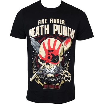 Image 1 of ROCK OFF тениска метална мъжки Five Finger Death Punch - Zombie Убий - ROCK OFF - FFDPTS1010MB