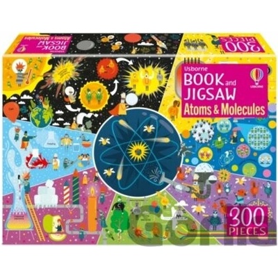 Usborne Book and Jigsaw Atoms and Molecules