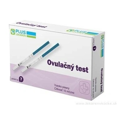 Plus Lékárna Ovulační test proužkový 7 ks