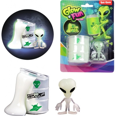 Teddies Sliz hmota svítící ve tmě + mimozemšťan – Zbozi.Blesk.cz