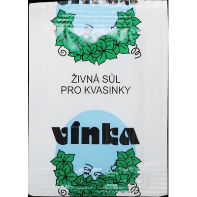 Vínka Živná sůl pro kvasinky 1,6 g – Zboží Dáma