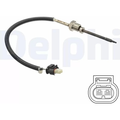 DELPHI Čidlo teploty výfukových plynů DF TS30249