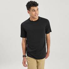 Kathmandu Mns 100% Merino S/S Crew Top 902-black