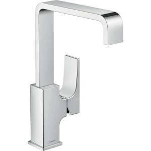 Hansgrohe Metropol - Смесител за умивалник с изход Push-Open, хром 32511000 (32511000)