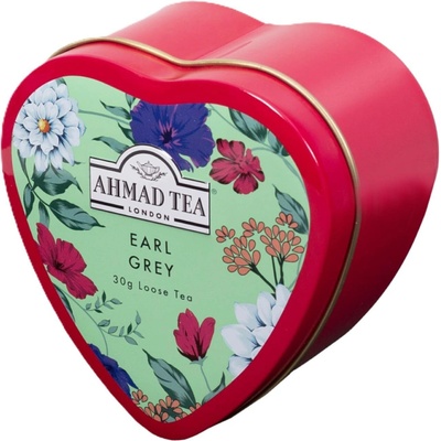 Ahmad Tea Heart Caddy Earl Grey sypaný 30 g