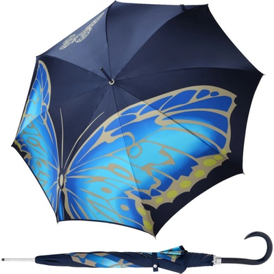 Doppler Manufaktur Elegance Butterfly luxusný dámsky palicový dáždnik