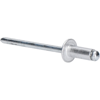 Trhací nit 4 x 10 mm, hliník 5050/pozink oceľ DIN 7337