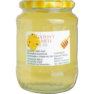 Včelí med agátový - Eduard Pásztor 900 g