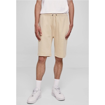 Urban Classics Мъжки къси панталони в бежов цвят Urban Classics Basic SweatshortsUB-TB2076-03738 - Бежов, размер XL