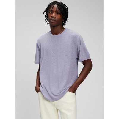 GAP Ленена тениска GAP GAP | Lilav | МЪЖЕ | M