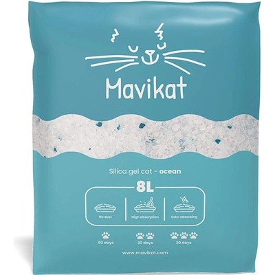 Mavikat Podstielka pre mačku Ocean 8 l