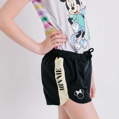 Minnie Mouse Šortky čierne