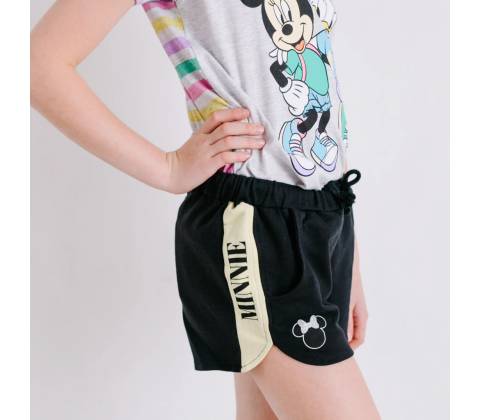Minnie Mouse Šortky čierne