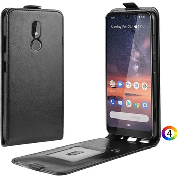 Image 1 of Nokia 3.2 Flip3 Кожен Калъф и Скрийн Протектор