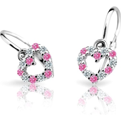 Cutie Jewellery náušnice C2157-10 růžová