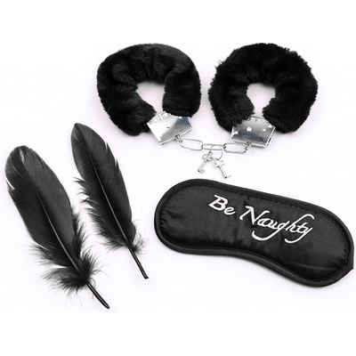 Sada pout masky a peříček něžné BDSM hrátky Černá – Zbozi.Blesk.cz