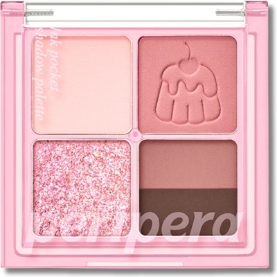 PeriPera - Ink Pocket Shadow Palette Soda Café Collection - #06 Signature Is Mute