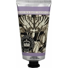 English Soap Company Krém na ruce - Geranium & Bazalka, 75ml