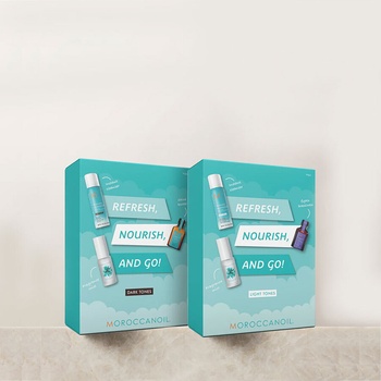 Moroccanoil Комплекти за път за възстановяване и освежаване руса коса Refresh Nourish and Go
