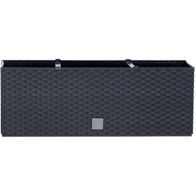 Prosperplast Rato case Samozavlažovací hrantík, plast, antracit, 60 x25 cm 19516S433