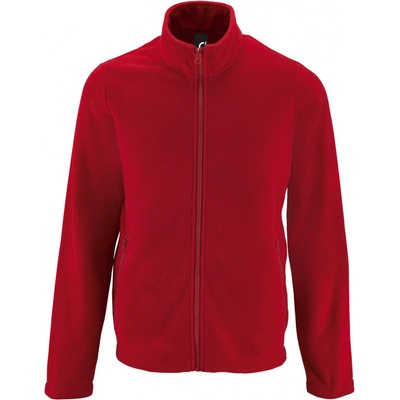 Sol's NORMAN MEN pánska fleecová mikina SL02093 Red
