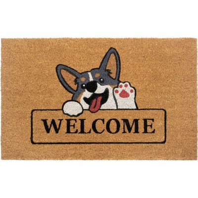 Hanse Home Collection Pes Corgi 105575 Hnědá 45x75 cm – Sleviste.cz