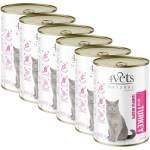 4Vets NATURAL 4Vets Cat Natural Simple Recipe with Turkey 6 x 400 g