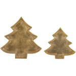 Ladelle Метален декоративен поднос 24x23 cm Noelle Christmas Tree - Ladelle (72025)