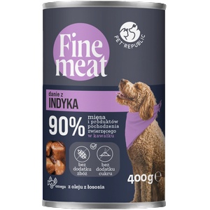 Pet Republic PetRepublic Fine Meat пуешко месо 400 г за кучета